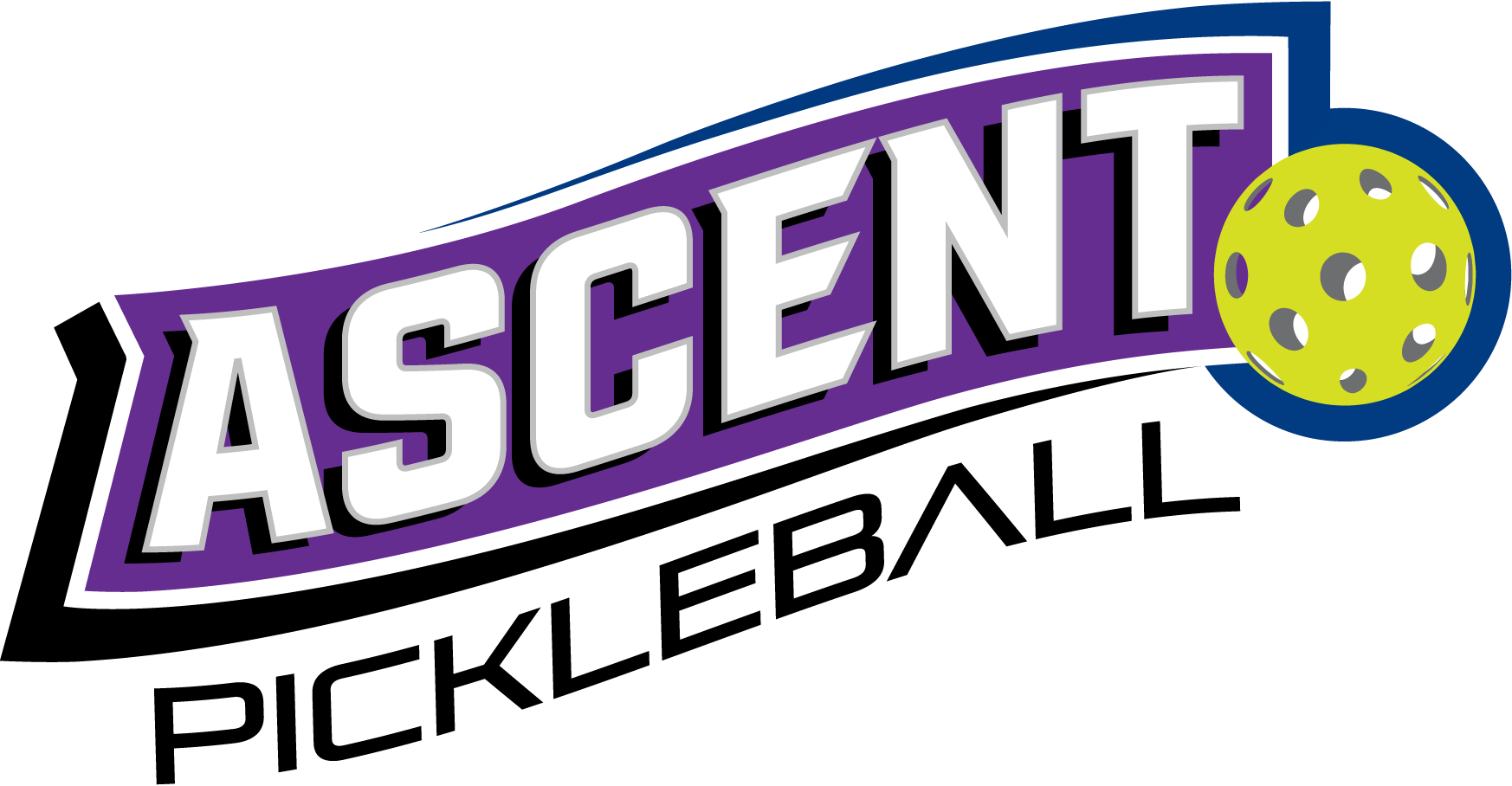 Ascent Pickleball Logo